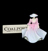 Load image into Gallery viewer, Vintage COALPORT England THE GARDEN PARTY John Bromley lady figurine
