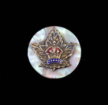 Load image into Gallery viewer, Vintage military WW1-WW11 Canada Armed Forces sweetheart brooch
